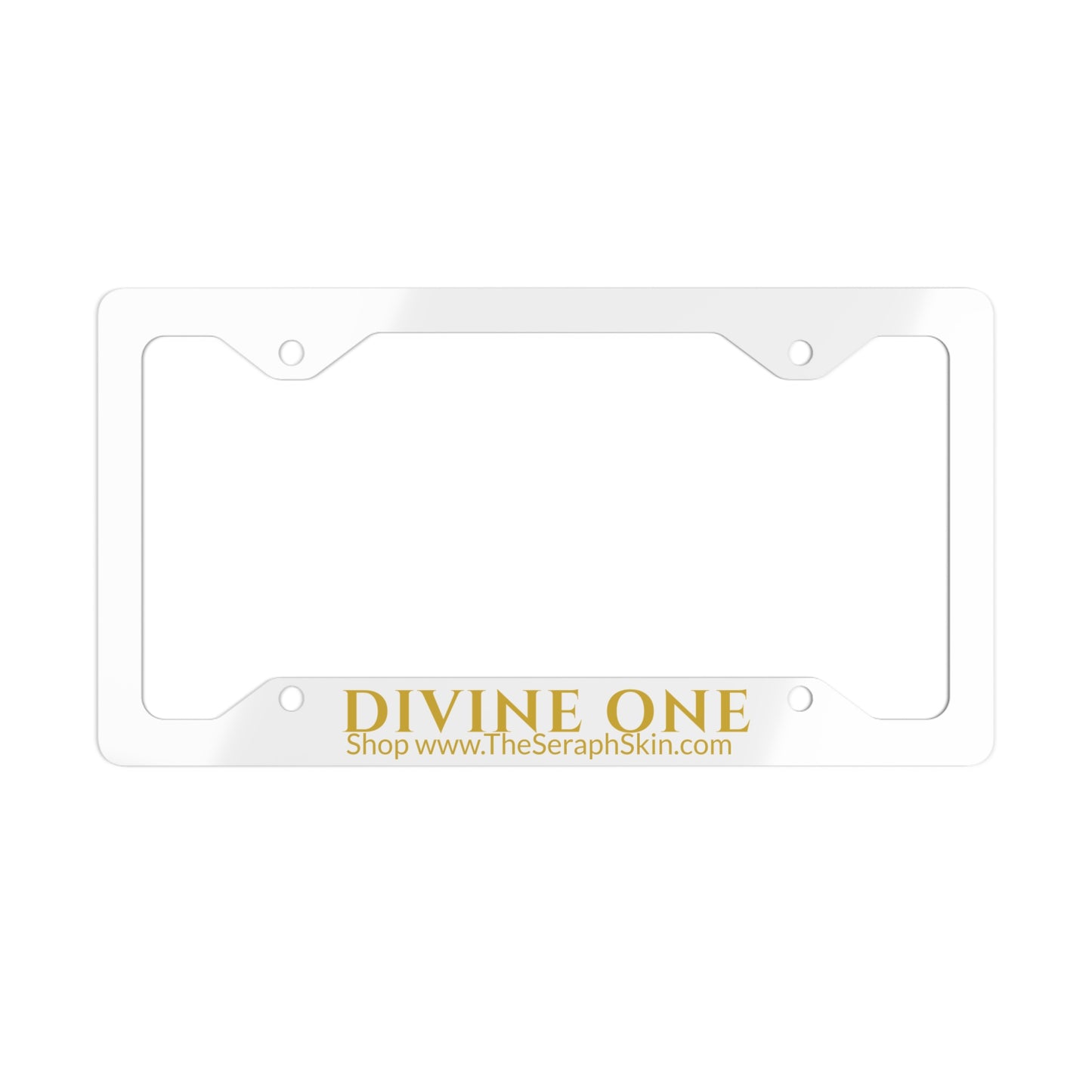 Divine License Plate Frame